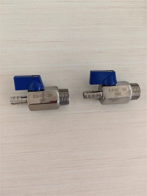 Pn63 3 4 Female Male Threaded Stainless Steel Mini Ball Valve China