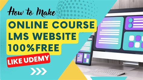 How To Create Online Course Lms Educational Website Like Udemy Using