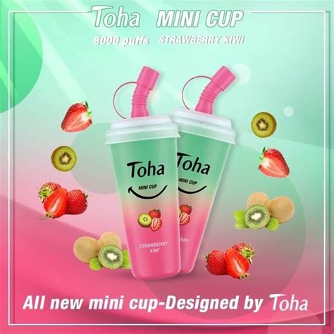 VAPE Toha Mini Cup 8000 Puffs Disposable Vape Pod Lazada PH