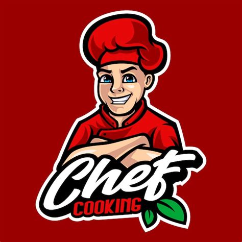 Premium Vector Chef Mascot Cartoon Illustration