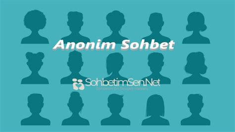 Anonim Sohbet Sohbetimsen Net Yeni Sohbet Siteleri Chat Sohbet Odalar