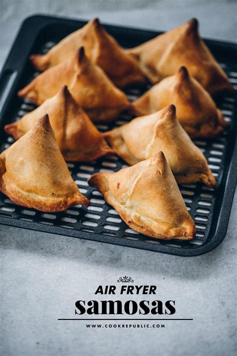 Air Fryer Veg Samosa - Cook Republic