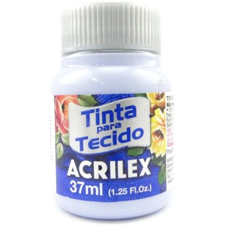 Tinta Tecido Fosca 37ml Azul Turquesa Acrilex Papellotti