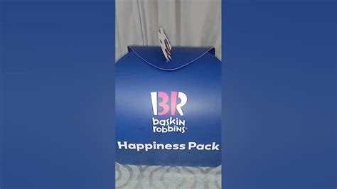 Baskin Robbins 🍨 🍦 Happiness Pack 😊 🎁💝🎉 Shorts Baskinrobins Youtube