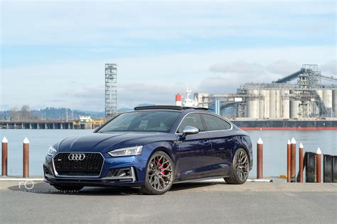 2018 Audi S5 Sportback Prestige In Navarra Blue Over Rotor Flickr