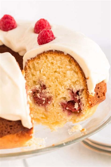 Lemon Raspberry Bundt Cake From Scratch Valerie S Kitchen