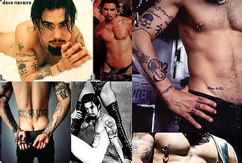 Dave Navarro Displays His Great Cock Gay Male Celebs