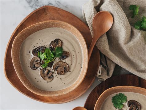 Vegan Cream Of Mushroom Soup Chloe Ting Recipes