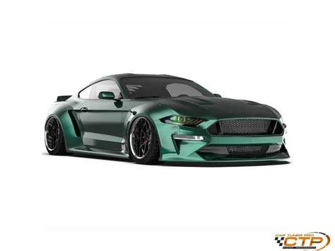 Clinched Flares Wide Body Kit For Ford Mustang 2018 2022