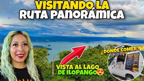 Así es La Ruta Panorámica en El Salvador Increíble Vista al Lago de