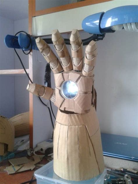 How To Make Iron Man Hand With Cardboard Iron Man Mark Mark Xlvi