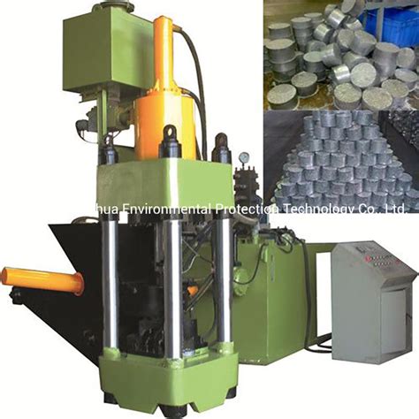 Y83 Full Automatic Hydraulic Briquette Press Machine For Pressing Scrap