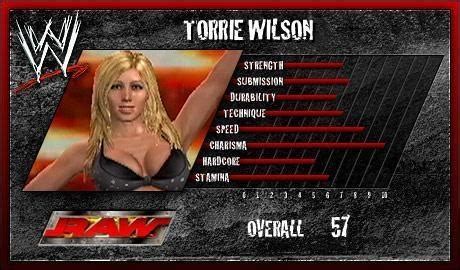 Torrie Wilson | WWE SmackDown! vs. Raw 2006 Roster