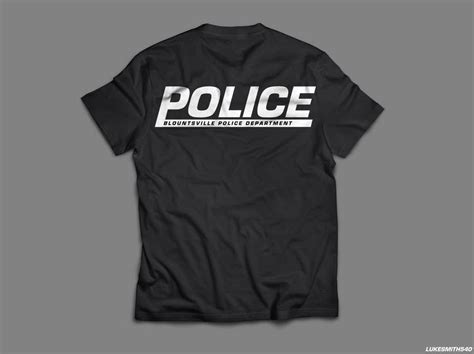 Design A T Shirt For Police Department Freelancer