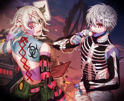 Kanibaru Suzuya Juuzou And Kaneki Ken By 34kai On Deviantart