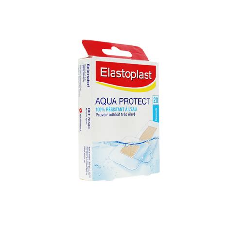 Elastoplast Aqua Protect Pansements 100 Résistants à Leau X20