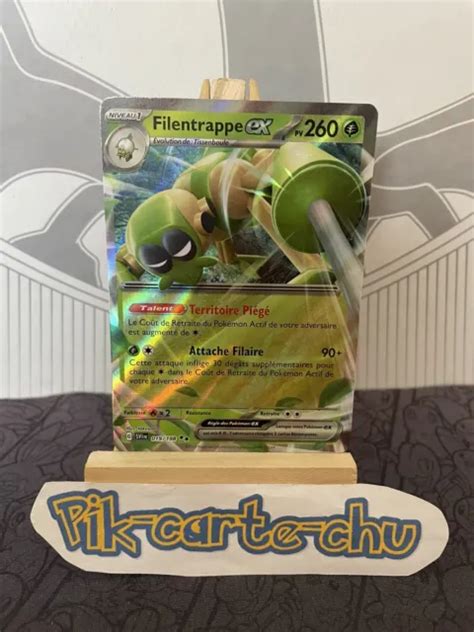 Carte Pokemon Filentrappe Ex Ev Ecarlate Et Violet Sv Fr Neuf