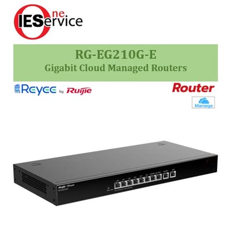 Ruijie Reyee Rg Eg210g E Gigabit Cloud Managed Routers Shopee Thailand