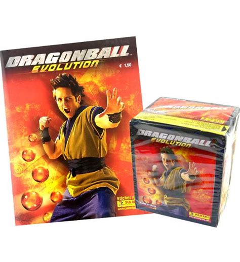 Panini Dragonball Evolution Cromos Lbum Caixa De Saquetas