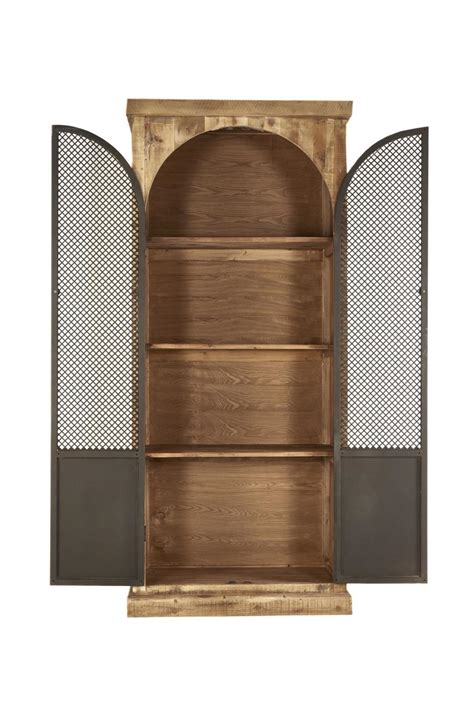 Arch Cabinet Natural 1210190 By Nest Home Collections At Sylvan Furniture