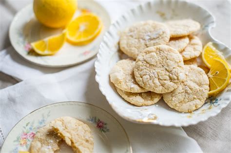 Lemon Crinkle Cookies Recipe QUICK EASY White On Rice Couple