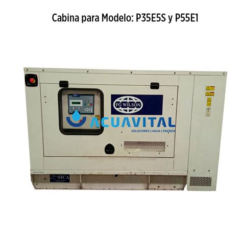 Generador A Gasoil 40kw Fgwilson P35e5s 2 Sa