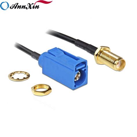 Fakra C Female To Sma Male Right Angle Cable ANNXIN TECHNOLOGIES CO LTD