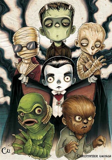 Pin By Ghouly Girl On My Monsters Horror Cartoon Horror Art