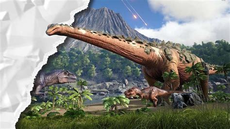 ARK de volta SUPER AVENTURA Dinossauros domados e vários DESASTRES