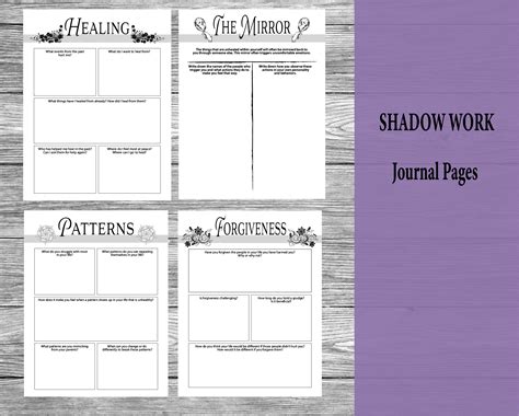 Shadow Work Printable