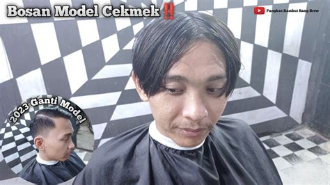 TUTORIAL POTONG RAMBUT PRIA LURUS PANGKAS PEMULA Haircut Tutorial