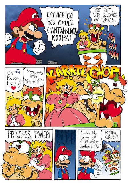 Peach Power Mario Funny Super Mario Art Super Mario Bros