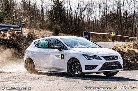 Neveselý Radek Seat León Cupra R Rally Monte Komvet II 2023