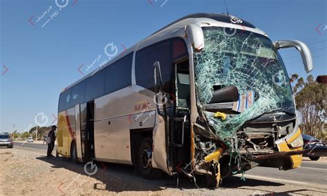 إقليم جرسيف قتيل و12 جريحا في إصطدام بين حافلة لنقل المسافرين وشاحنة