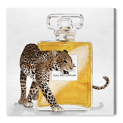 Oliver Gal Exotic Love Leopard Wall Art Wall Art Canvas Prints