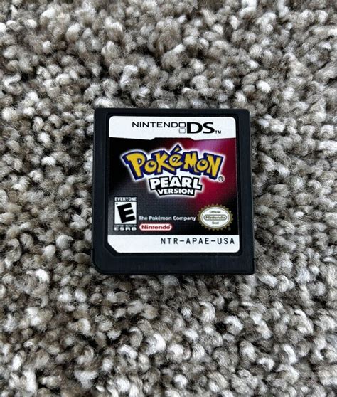 Pokemon Pearl Version Nintendo Ds Cartridge Only Tested