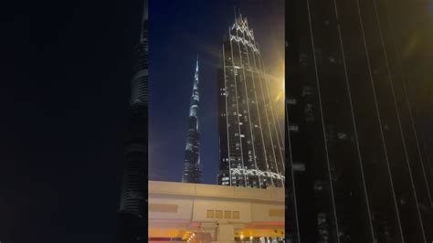 Burj Khalifa View Burjkhalifa Dubai Sunroof Lexus Travelvlog