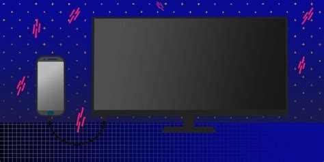 вывод изображения с телефона на телевизор через Hdmi Type C