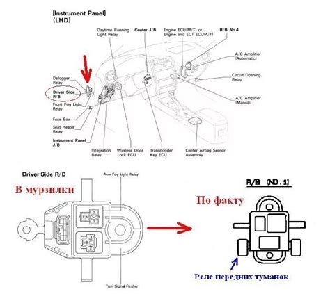 Схема подключения тойота