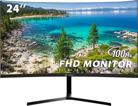 Crua 24 Curved Monitor Fhd1920×1080p 2800r 100hz Comoros Ubuy