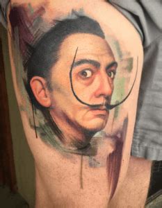 Les 15 Meilleurs Portraits De Salvador Dali TattooMe Le Meilleur