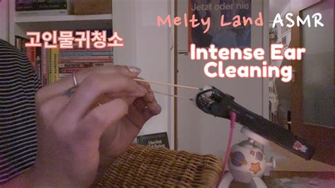 Asmr Very Intense Ear Cleaning Looped No Talking 고인물 귀파기 耳かき