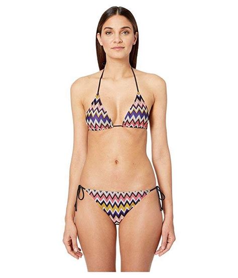 Missoni Mare Iconic Zigzag Bikini Missoni Bikini Bikinis Triangle