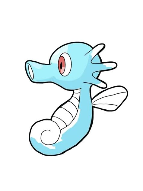 Pokedex Horsea 116 Pokemon Coloringpages Pokemon Horsea Youtube