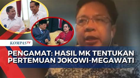 Usai Sengketa Pilpres Di Mk Akankah Jokowi Dan Megawati Bertemu Ini