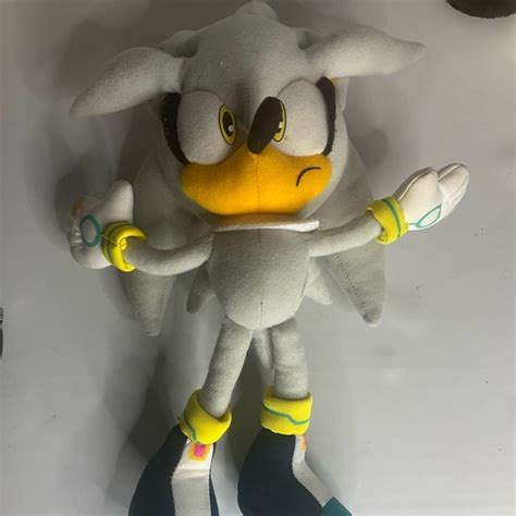 Great Eastern Toys Sonic The Hedge Hog Silver Plush 2 Poshmark