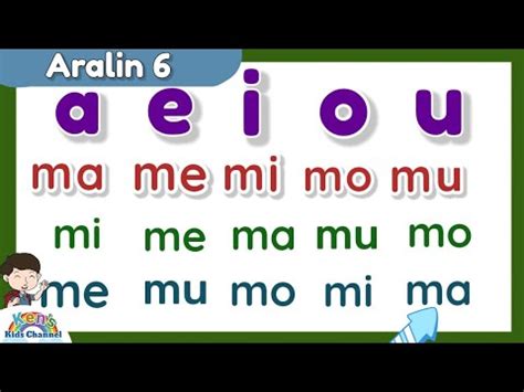 Magsanay Magbasa Ma Me Mi Mo Mu Mga Pantig Na Ma Me Mi Mo Mu