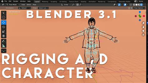 Rigging A 2D Character With The Grease Pencil Learning Blender 2D