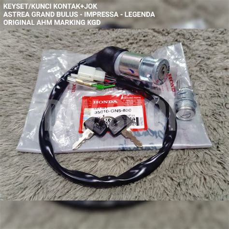 Jual Kunci Kontak Set Jok Keyset Honda Astrea Grand Bulus Impressa