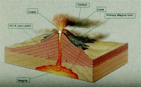 Anatomy Of A Volcano Display